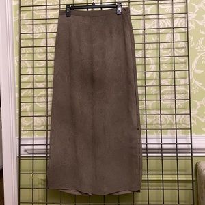 Tan pants with long cover